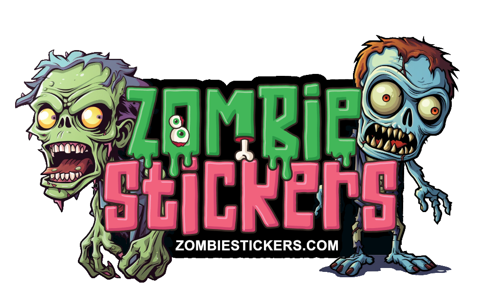 Zombie Stickers - Everyone is dying for our stickers!